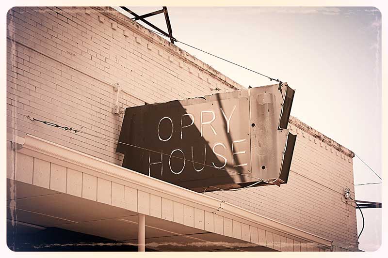 Old opry house, now the Spinning Jenny.